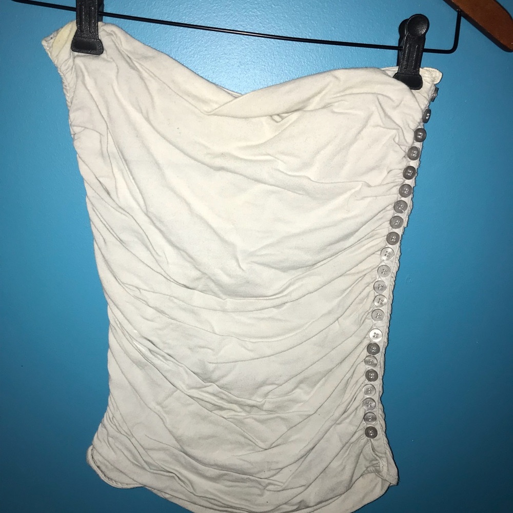 Gray Tube Top